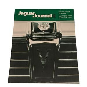 Jaguar Journal Spring 1974 Automotive Magazine Club XJ6 British Leyland XJ12 VTG